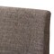 Baxton Studio Walnut Wood Finishing and Gravel Upholstered Dining Side Chair, PK2 133-7146 - alternate 8